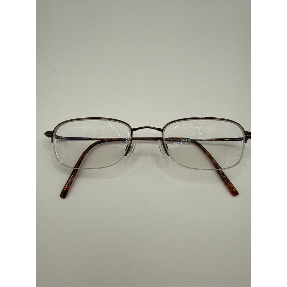 Flexon by Marchon 607 Eyeglass Frames Only 51-20-145 Coffee Authentic